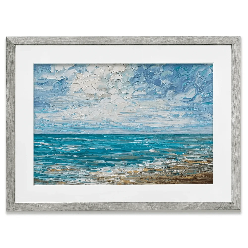Clouds Framed Art Print