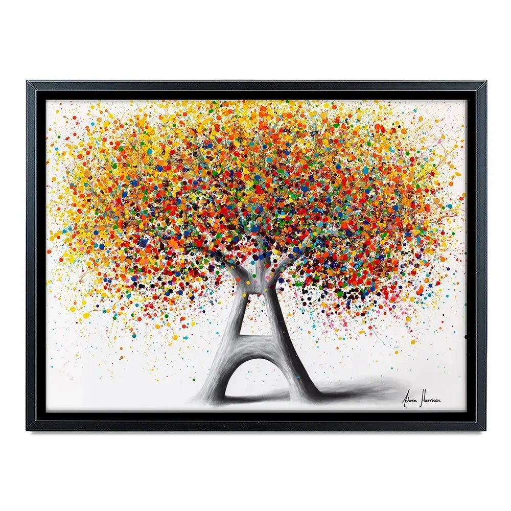 Tree Of Paris Canvas Print