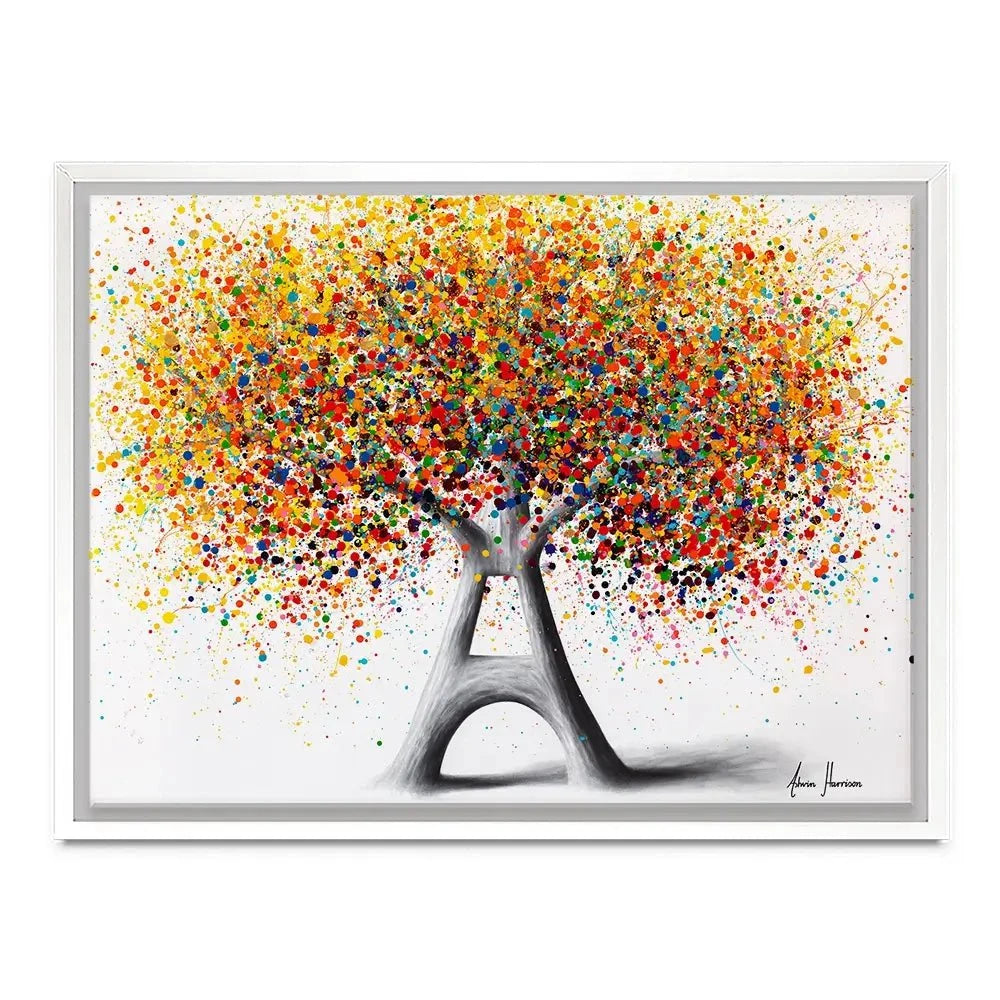 Tree Of Paris Canvas Print