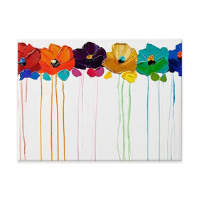 Colours On My Wall Canvas Print