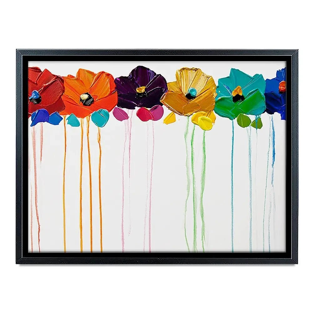 Colours On My Wall Canvas Print