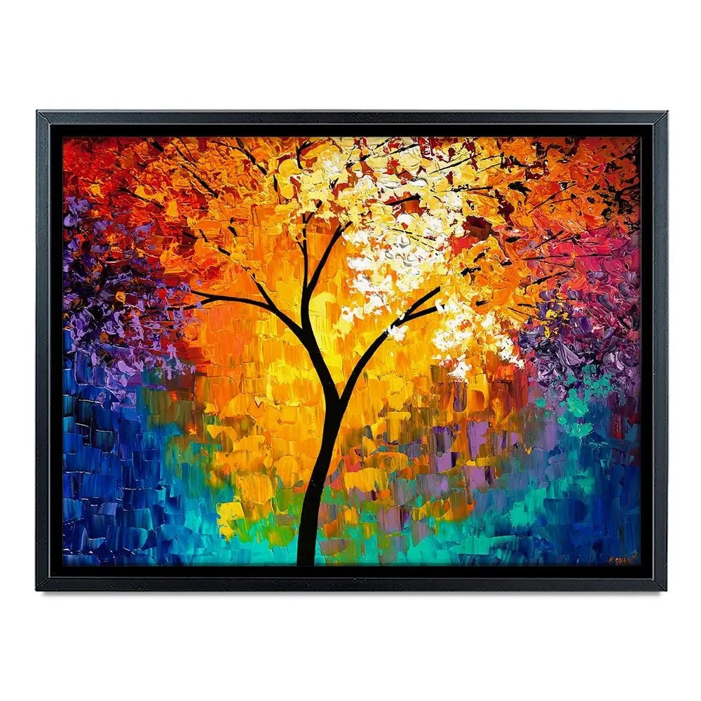 Rainbow Tree Of Life Canvas Print