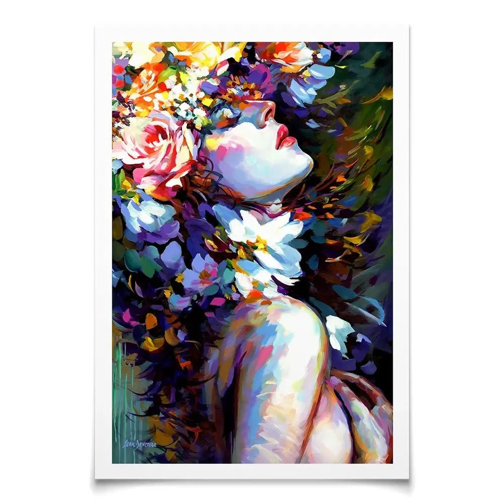 Petals Of Passion Art Print