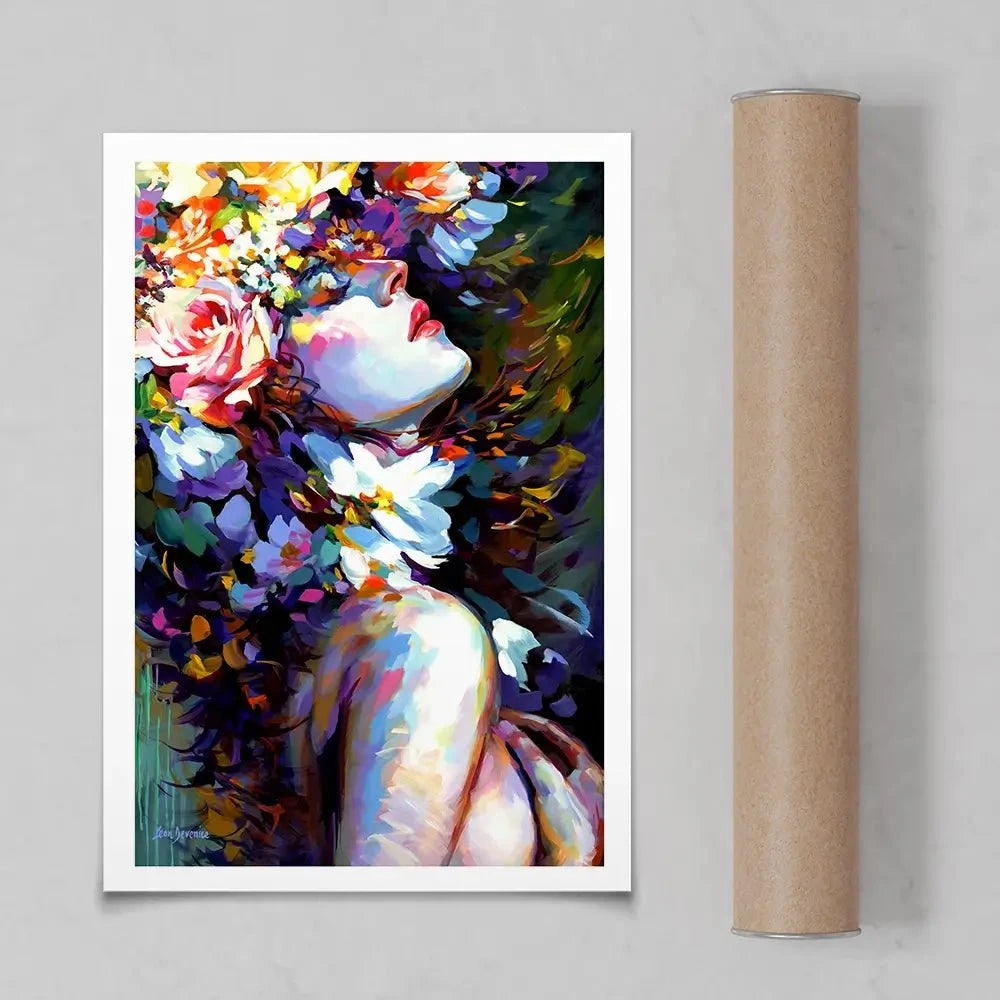 Petals Of Passion Art Print
