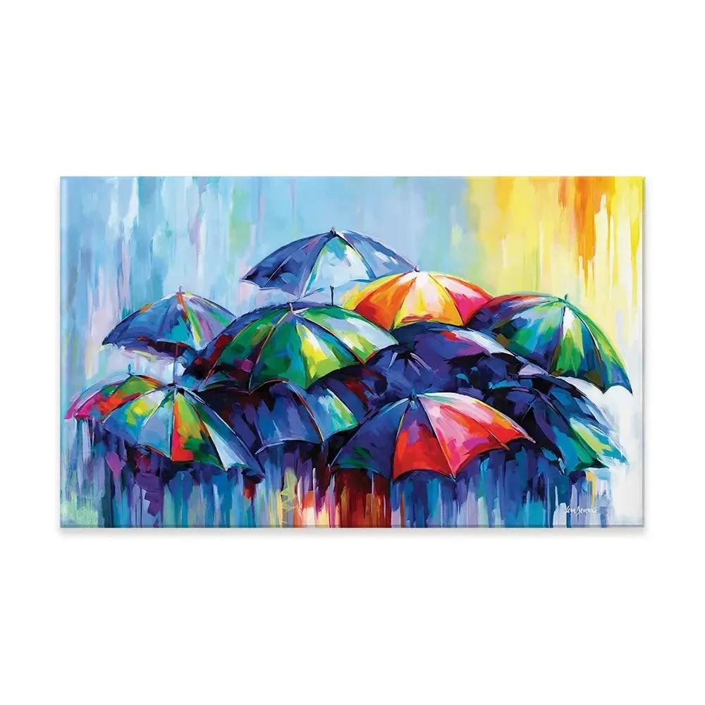 The Rainy Day Blues Canvas Print