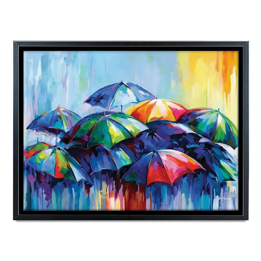 The Rainy Day Blues Canvas Print