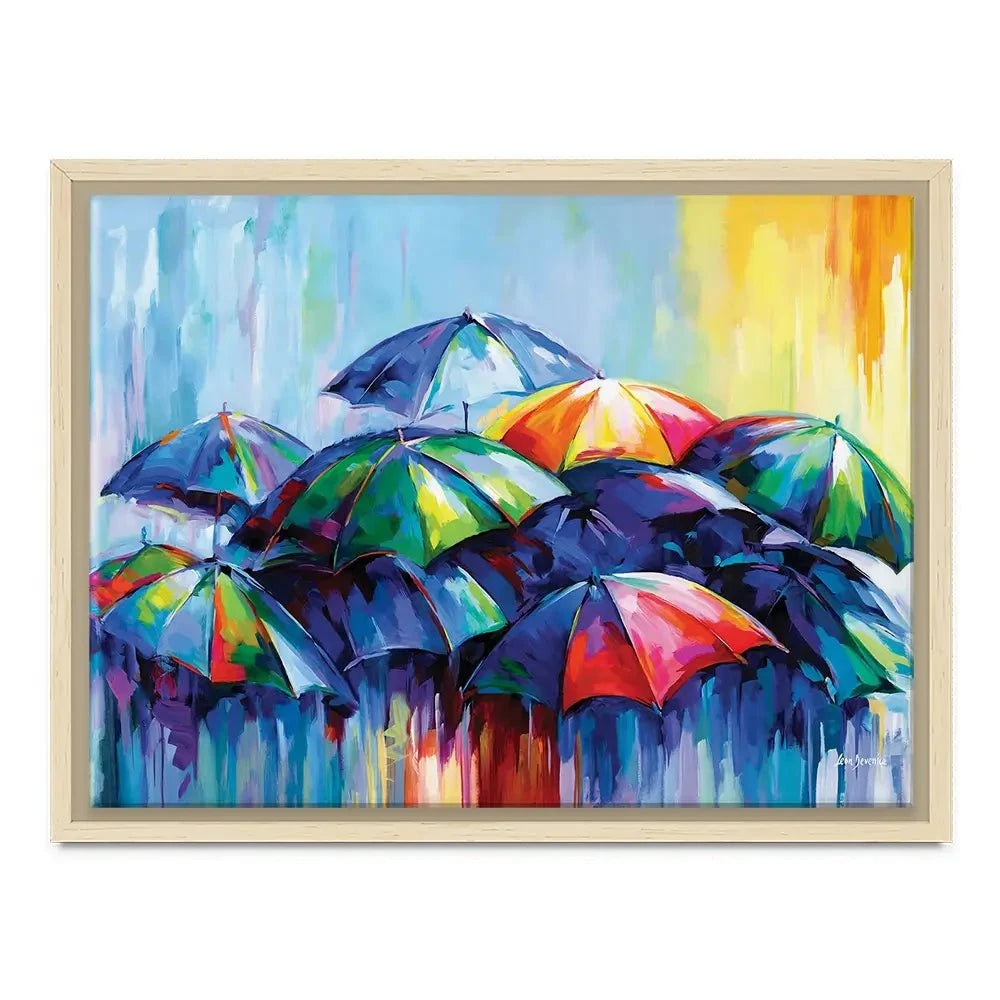 The Rainy Day Blues Canvas Print