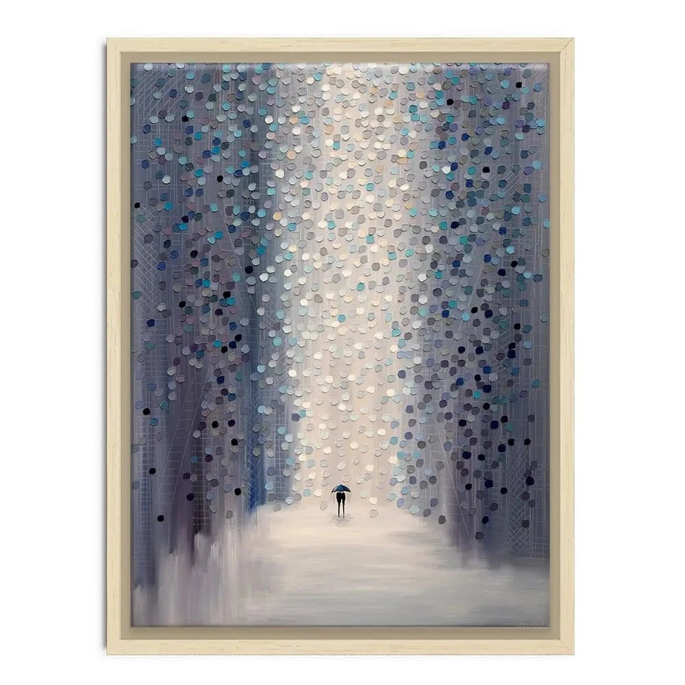Hazy Rain Canvas Print