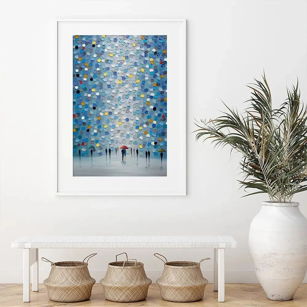Blue Heaven Framed Art Print