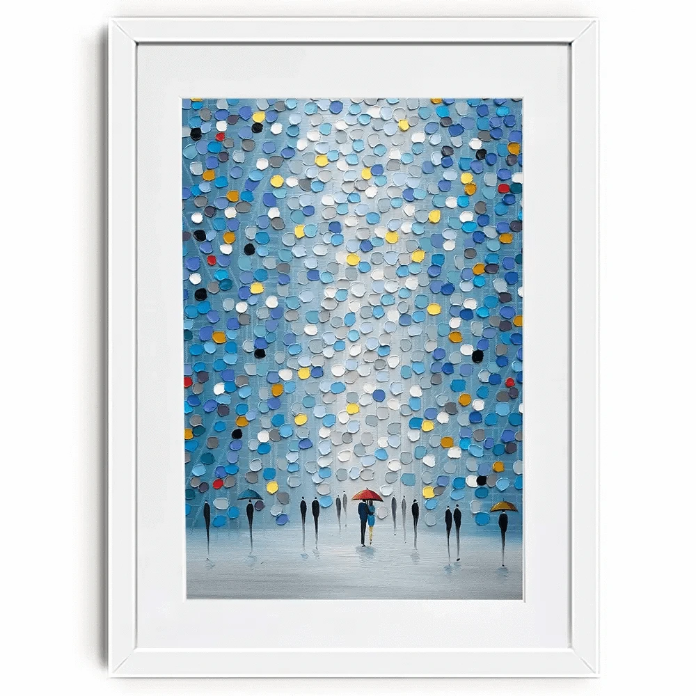 Blue Heaven Framed Art Print