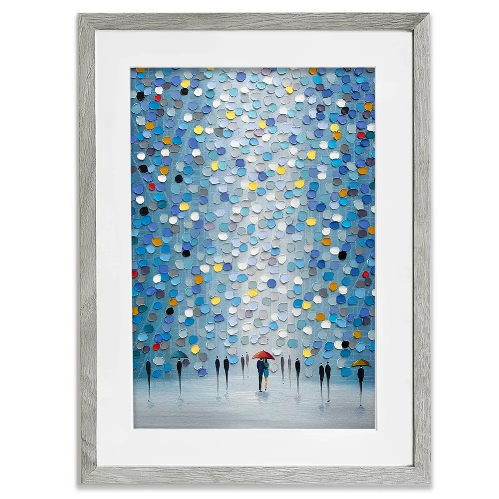 Blue Heaven Framed Art Print