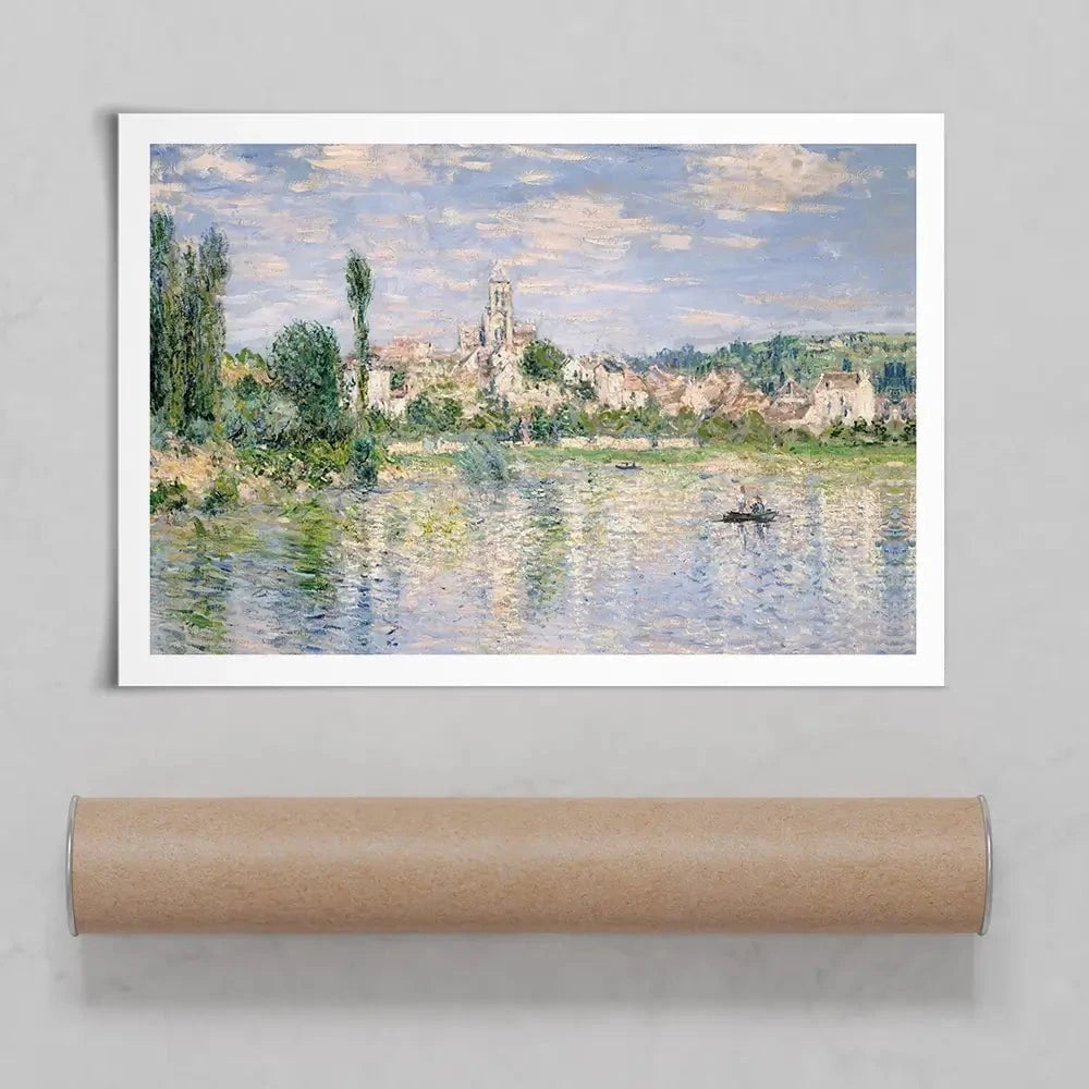 Vetheuil In Summer Art Print