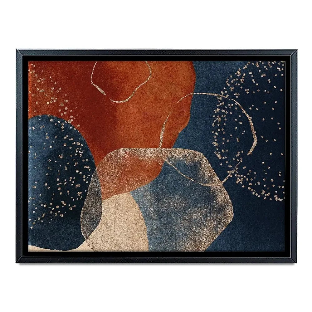 Terracotta Abstract Canvas Print