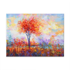 Tree Of Serenity Canvas Print