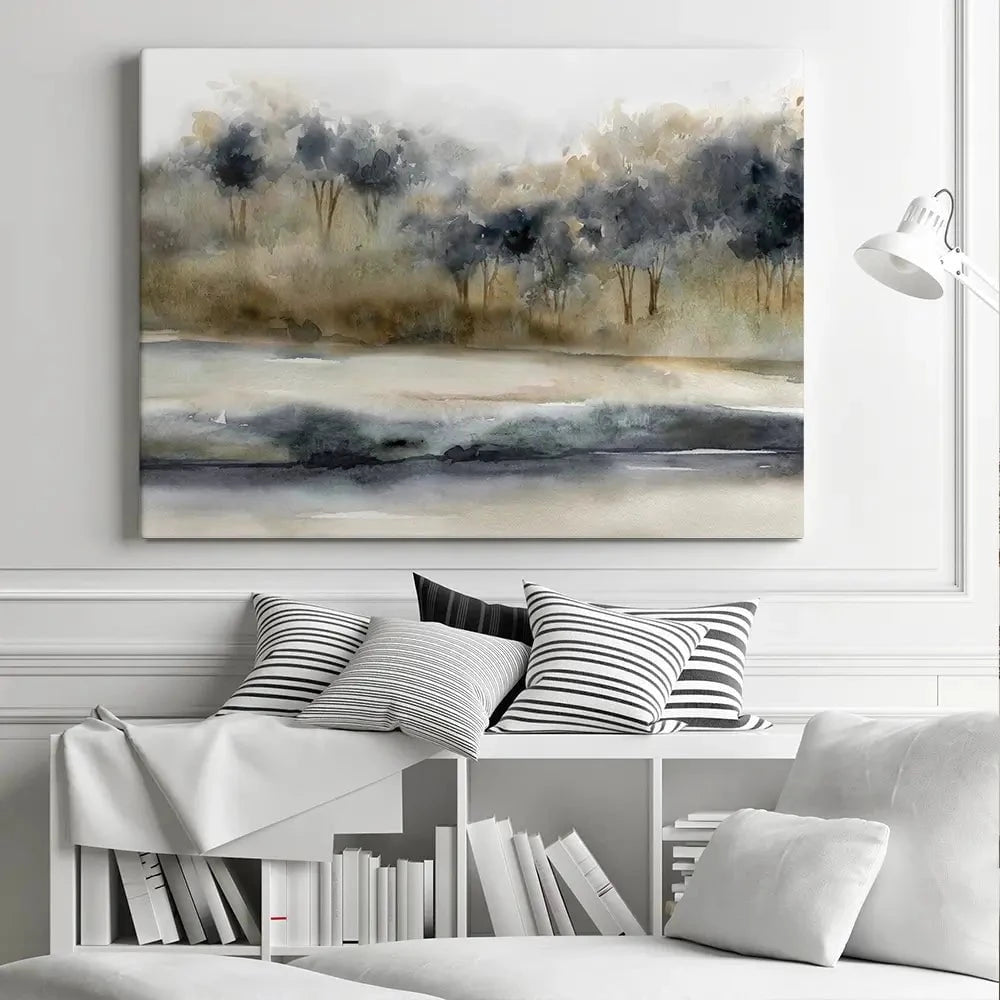 Serene River Canvas Print