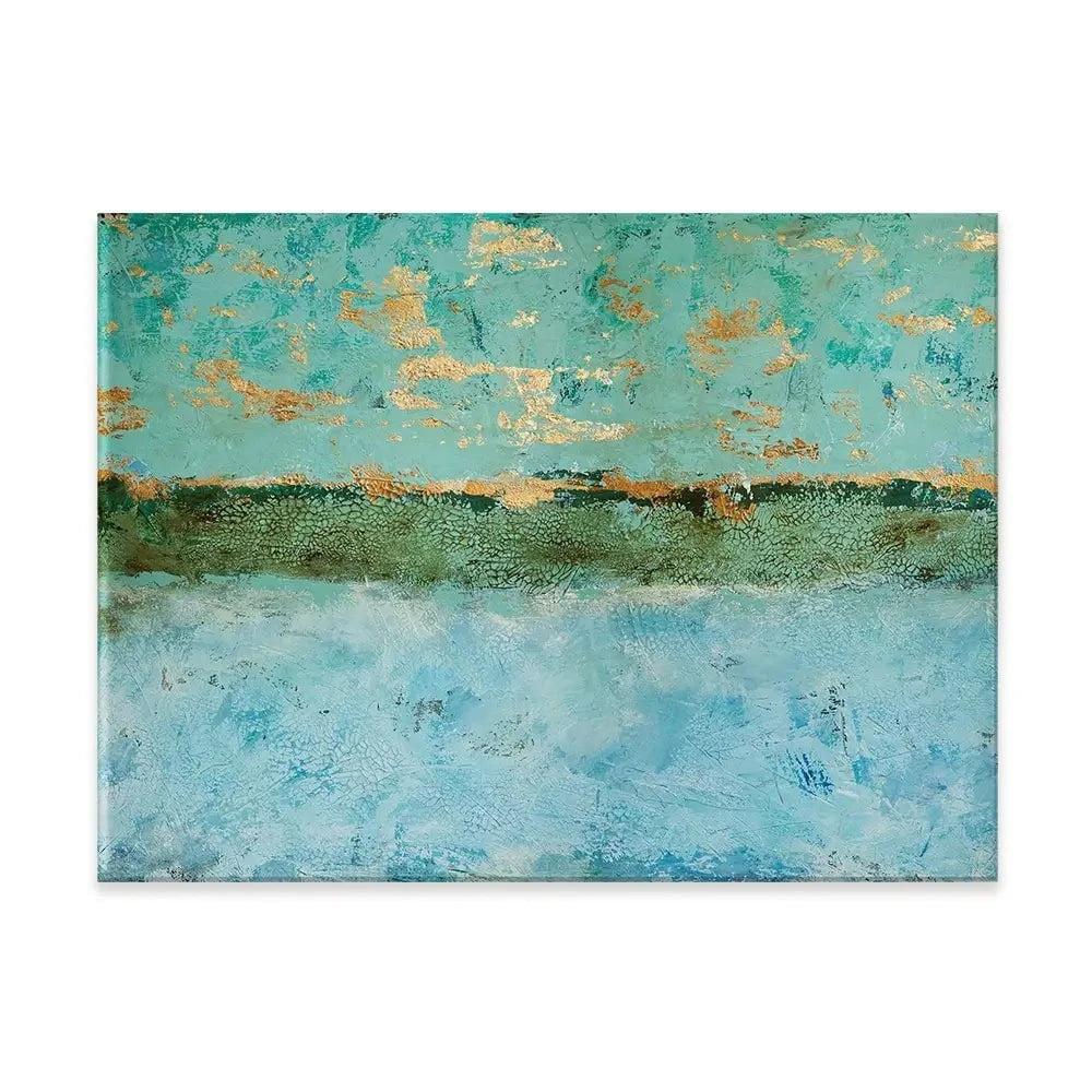 It's A Blue Green Thing Canvas Print