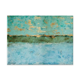 It's A Blue Green Thing Canvas Print