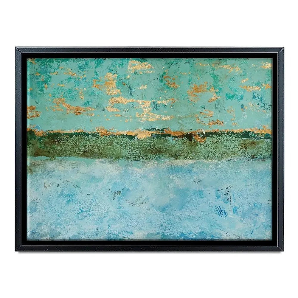 It's A Blue Green Thing Canvas Print