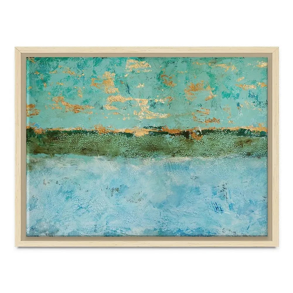 It's A Blue Green Thing Canvas Print
