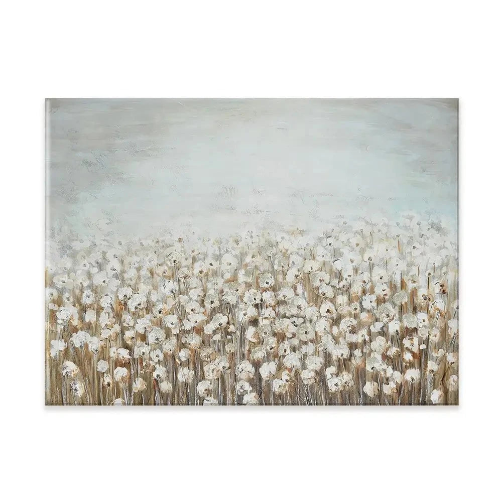 Neutral Florals Canvas Print