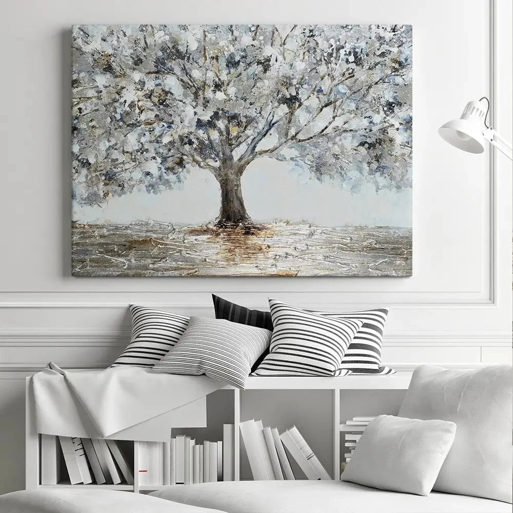 Magnificent Grey Tree Canvas Print
