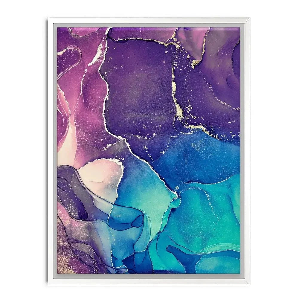 Pretty Marble Pattern Canvas Print