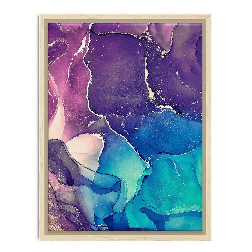 Pretty Marble Pattern Canvas Print