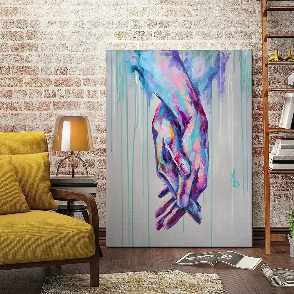 Support Canvas Print