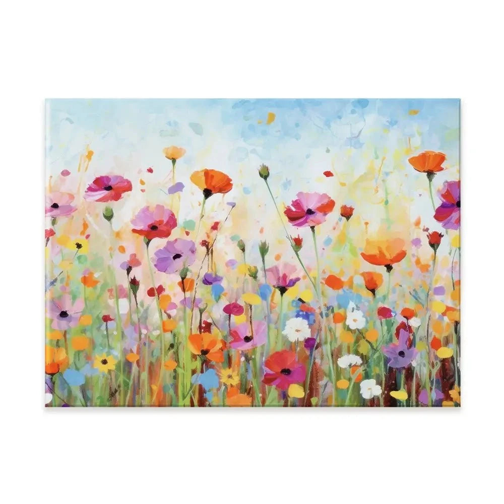 Popping Poppies Canvas Print