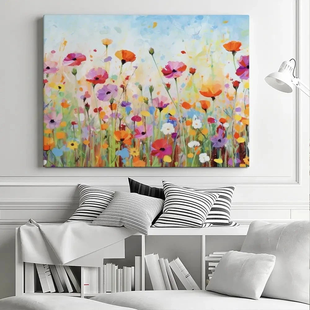 Popping Poppies Canvas Print