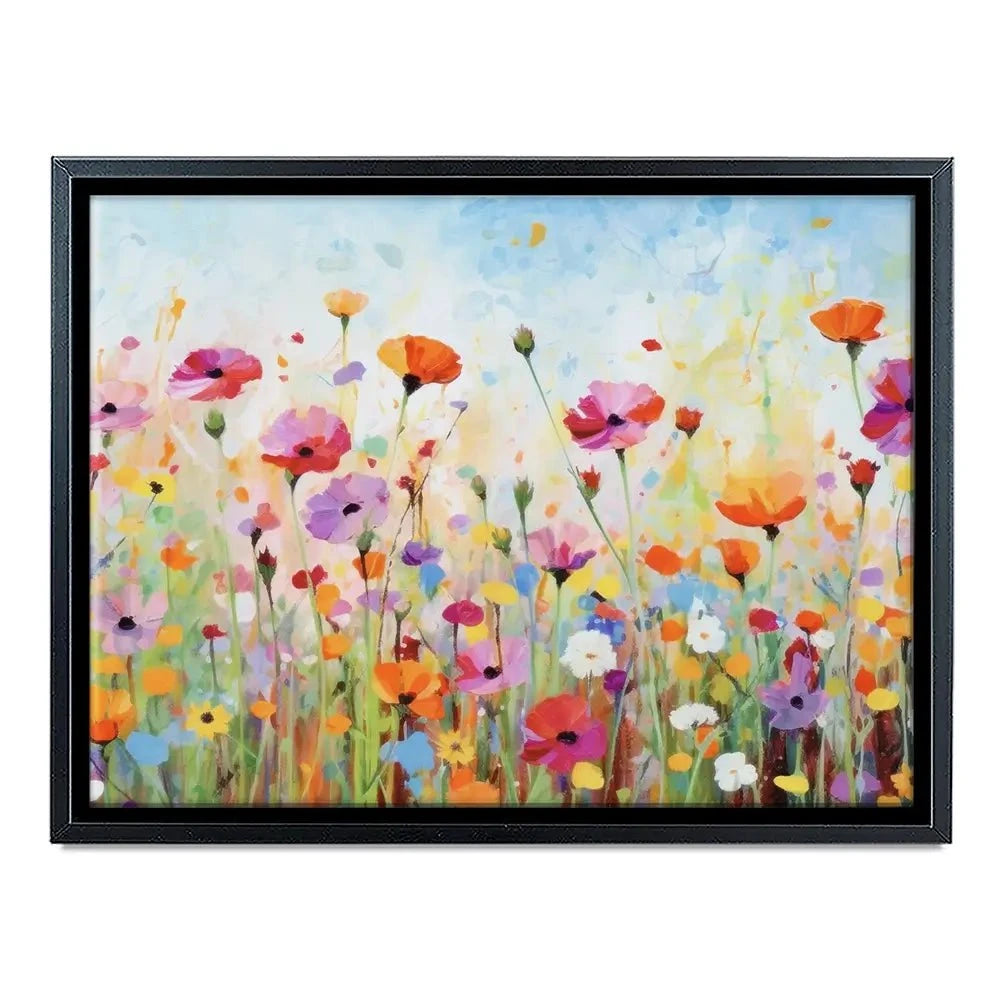 Popping Poppies Canvas Print