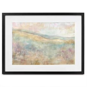 Muted Spring Landscape 1 Framed Art Print