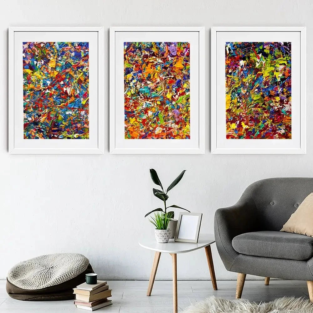 20 Million Things To Do Framed Art Print Trio 20 Million Things To Do Framed Art Print Trio wall art product Osnat Tzadok