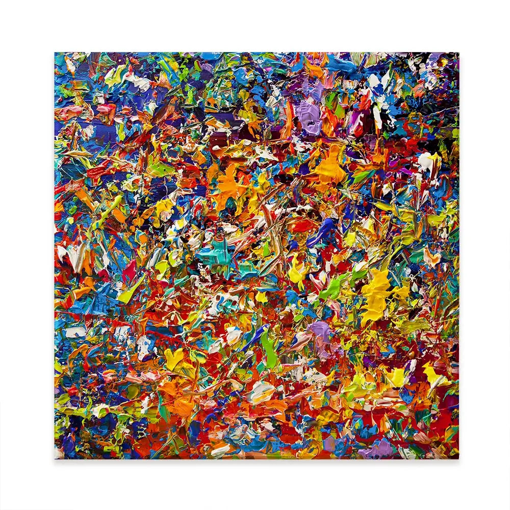 20 Million Things To Do Square Canvas Print 20 Million Things To Do Square Canvas Print wall art product Osnat Tzadok