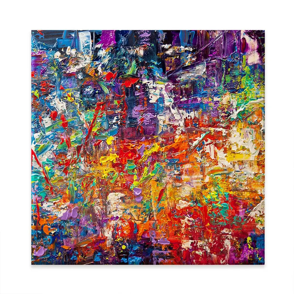 20 More Million Things To Do Square Canvas Print 20 More Million Things To Do Square Canvas Print wall art product Osnat Tzadok