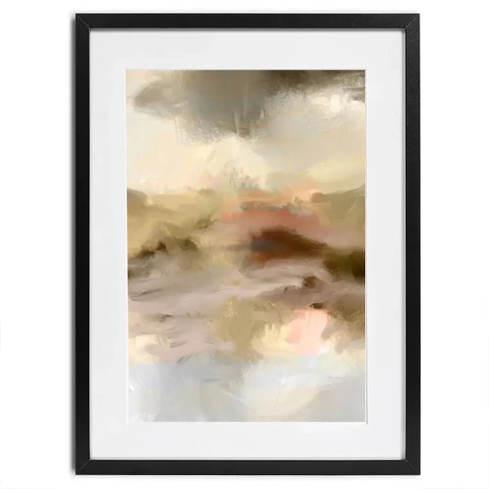 Overwhelmed Framed Art Print