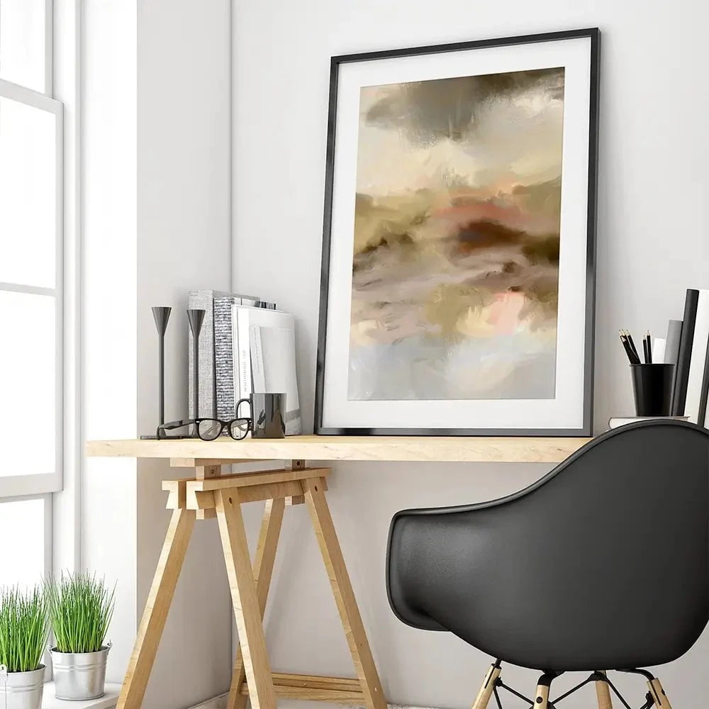 Overwhelmed Framed Art Print