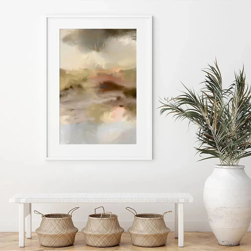 Overwhelmed Framed Art Print