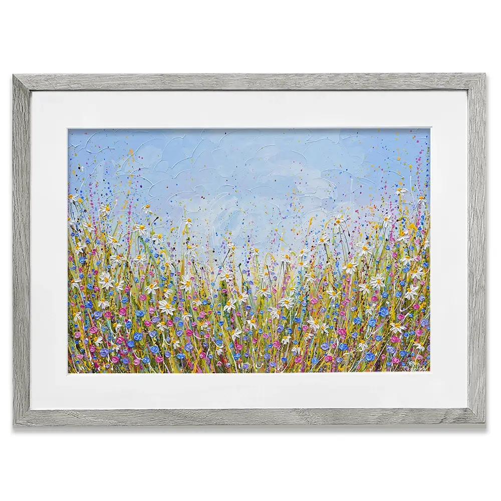 Daisy Joy Framed Art Print