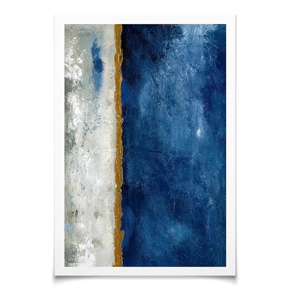 The Line Inbetween Art Print