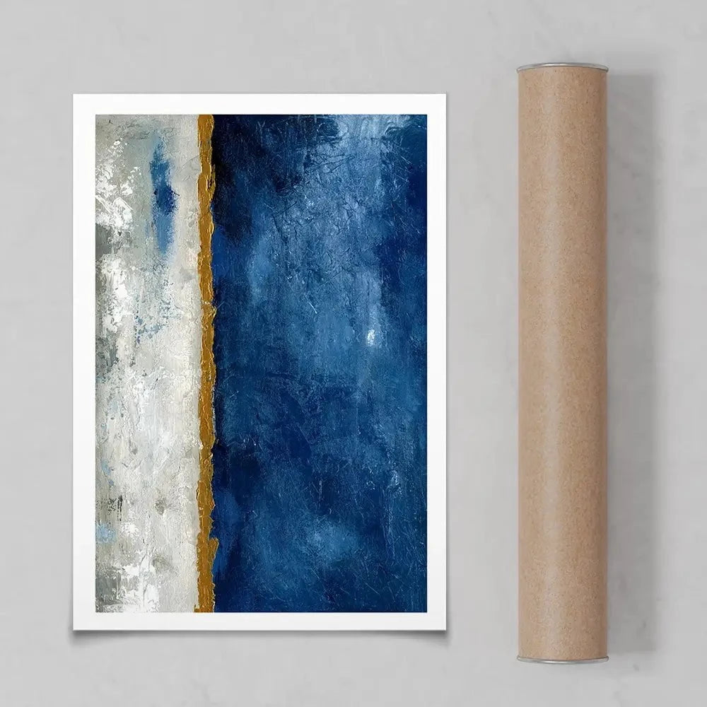 The Line Inbetween Art Print