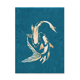 Cool Koi Canvas Print