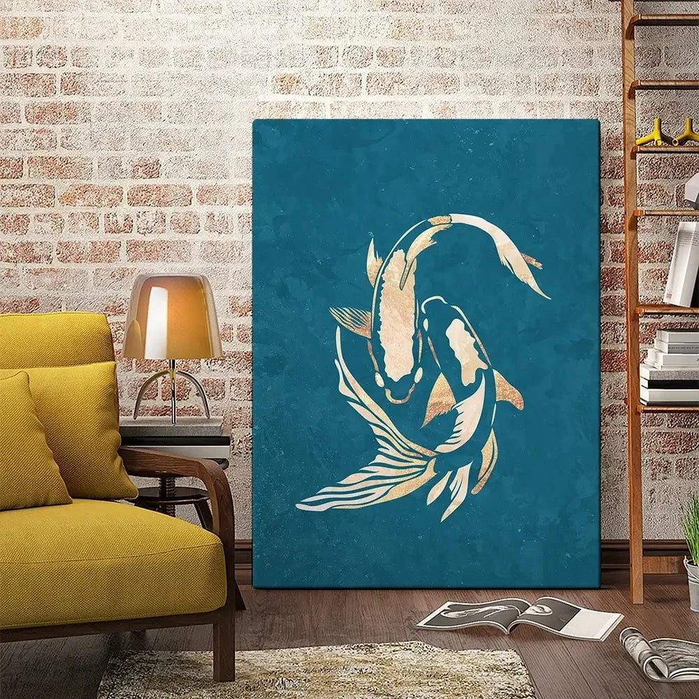 Cool Koi Canvas Print