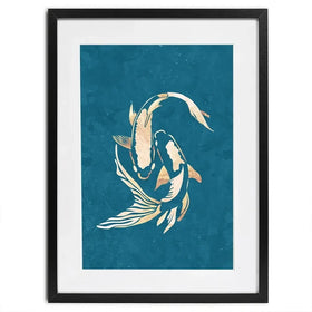 Cool Koi Framed Art Print