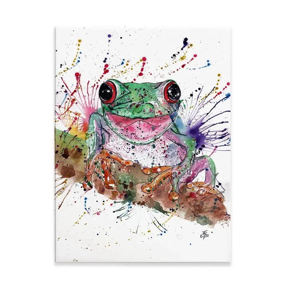 Fabulous Frog Canvas Print