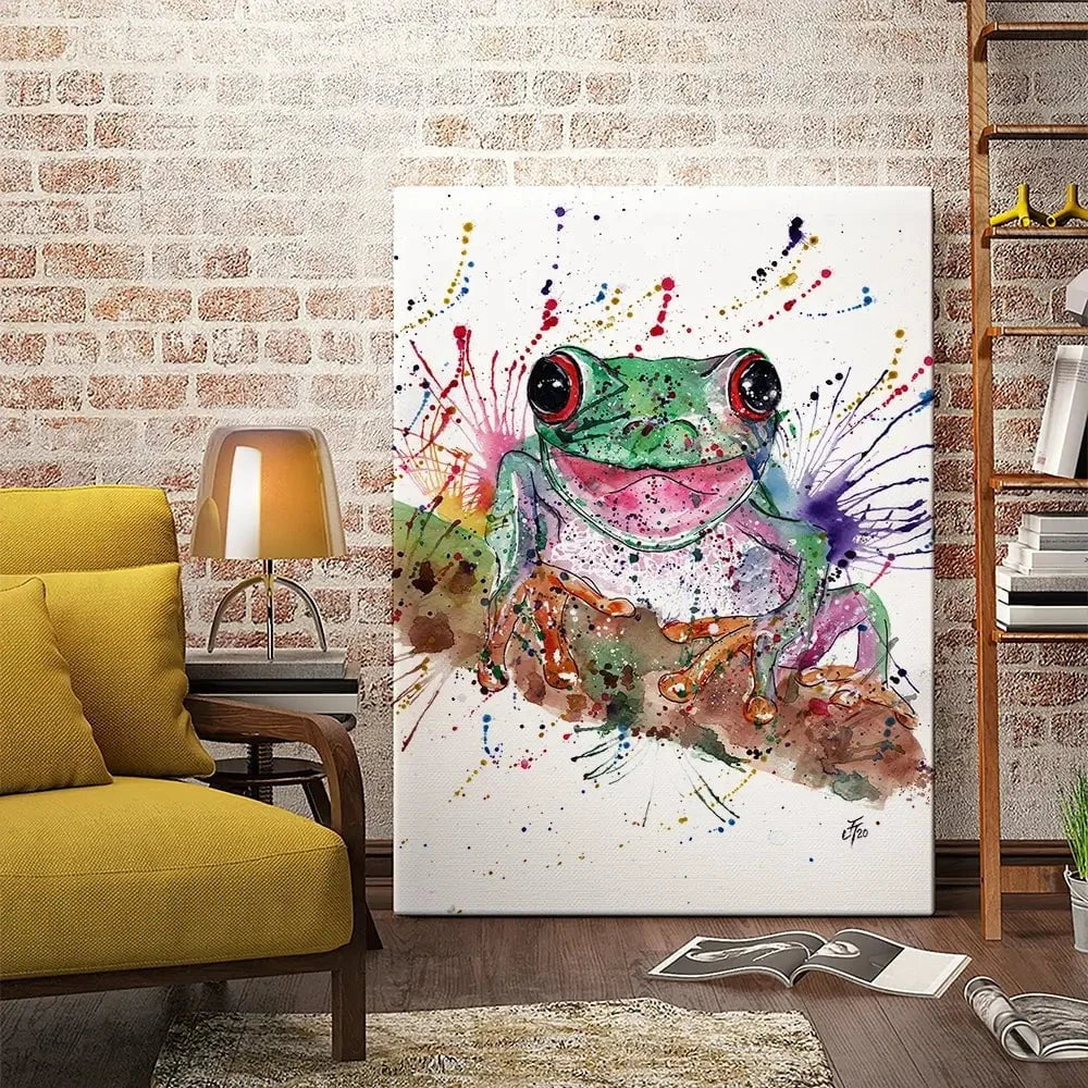 Fabulous Frog Canvas Print