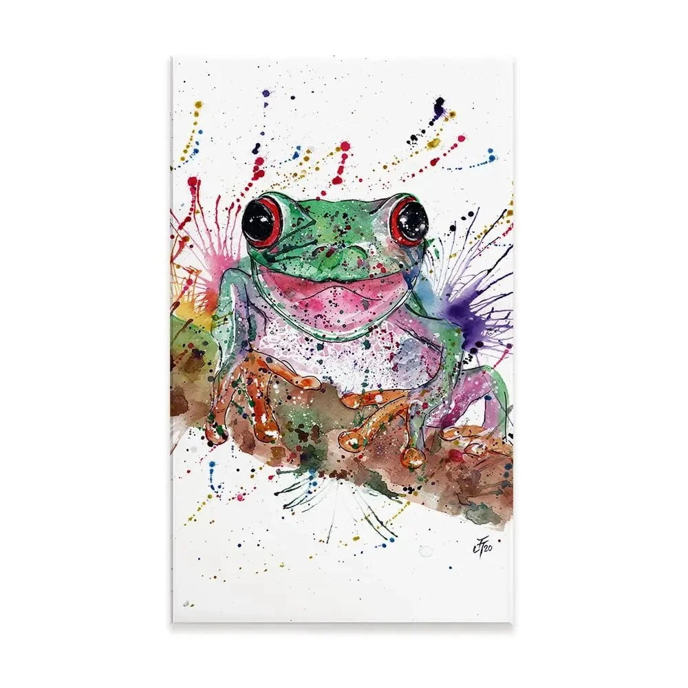 Fabulous Frog Canvas Print