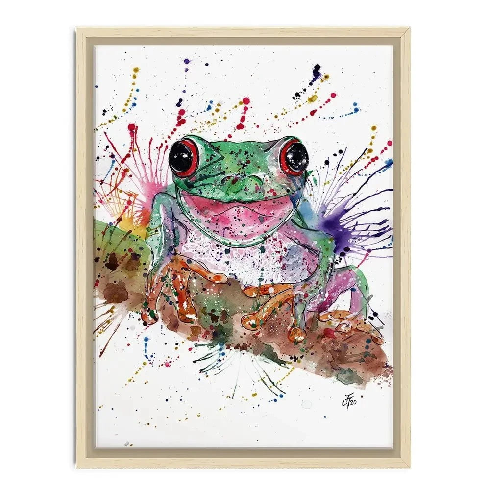 Fabulous Frog Canvas Print