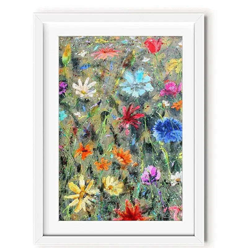Wild Flowers Framed Art Print