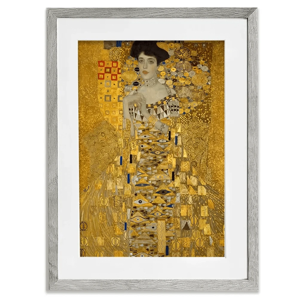 Portrait Of Adele Framed Art Print